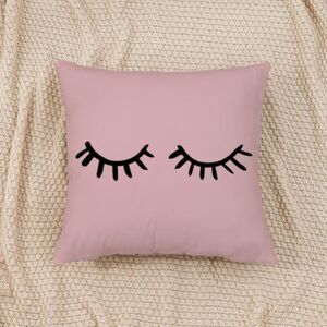Eyelash Decorative Pillow Cover